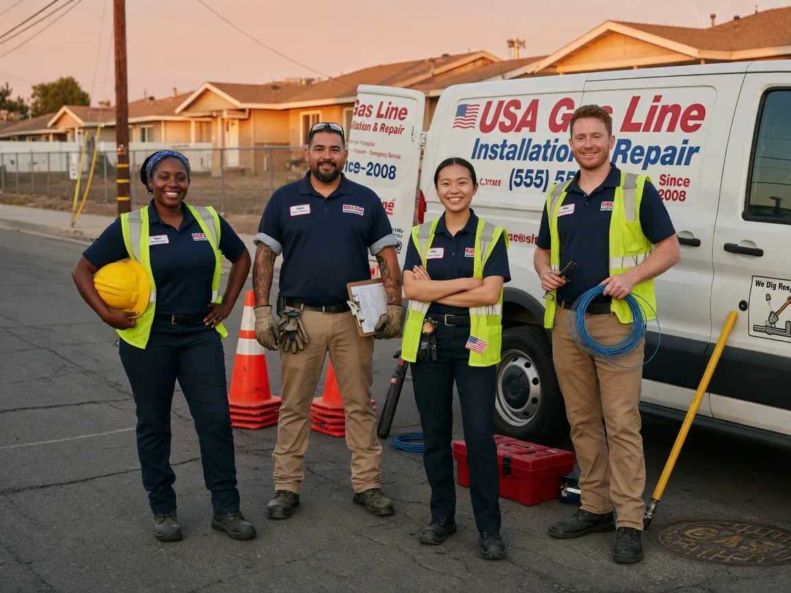 Gas Line Installation company in West Mineral, KS